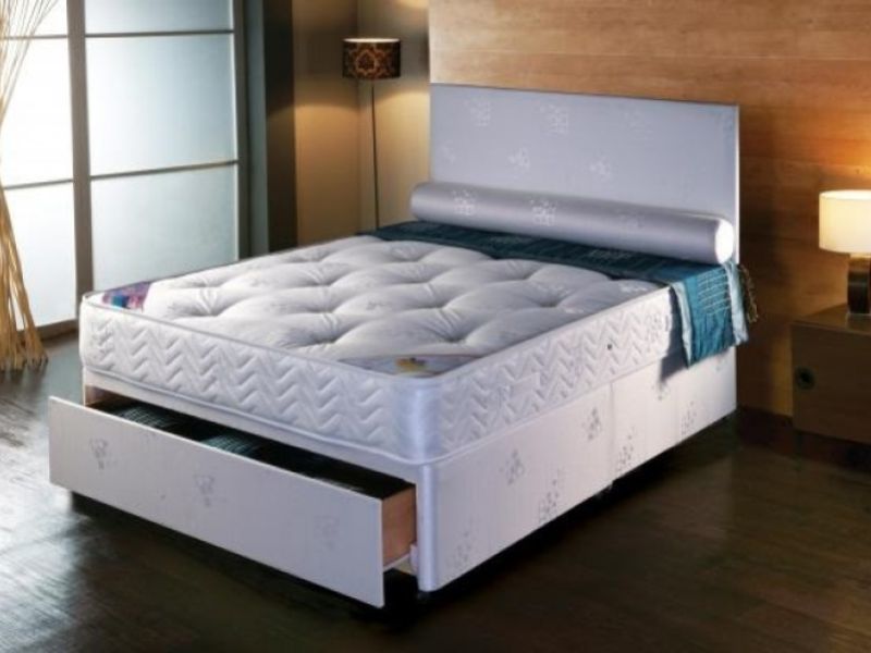 Repose Jasmine 4ft6 Double Divan Bed