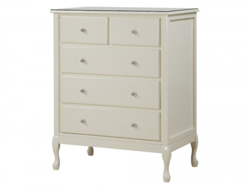 GFW Loire 3+2 Ivory Chest of Drawers