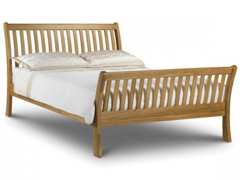 Julian Bowen Leona 5ft Kingsize Oak Bed Frame