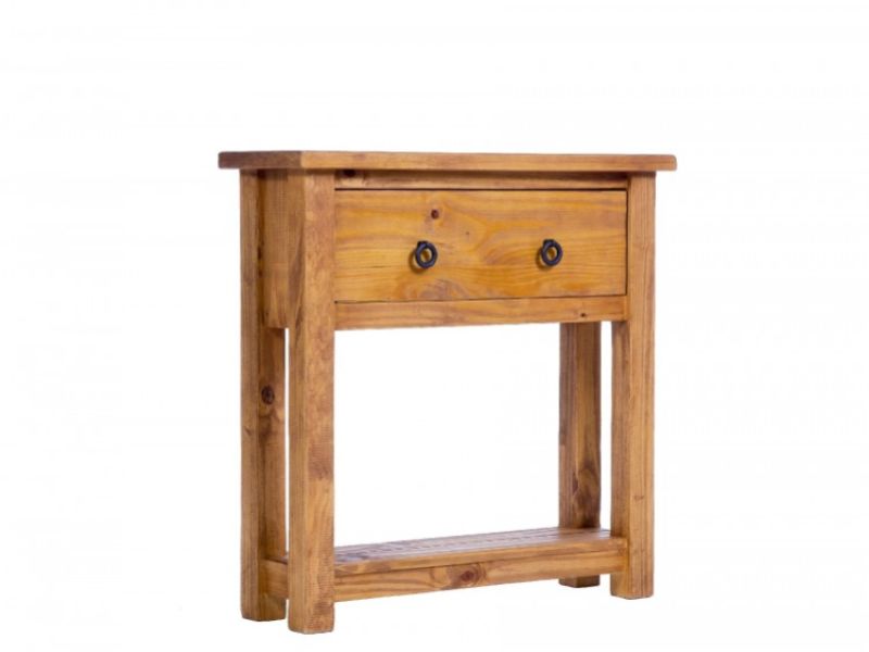 Core Farmhouse Pine Console Table