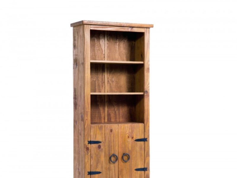 Core Farmhouse Pine 2 Door Bookcase
