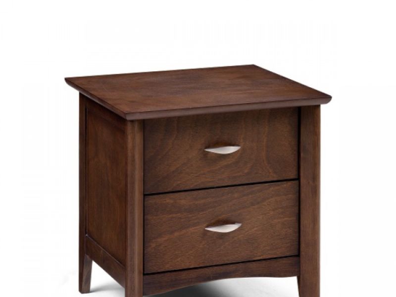 Julian Bowen Minuet Wenge 2 Drawer Bedside