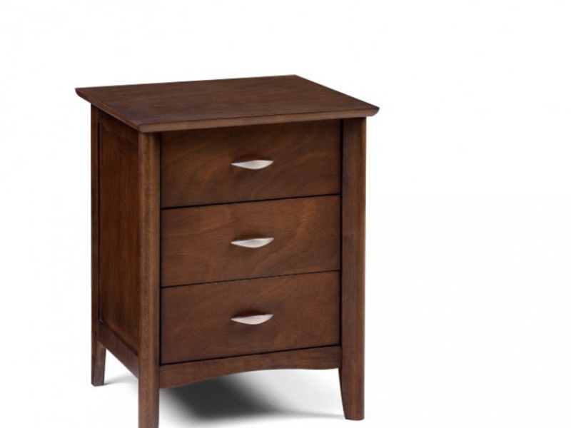 Julian Bowen Minuet Wenge 3 Drawer Bedside