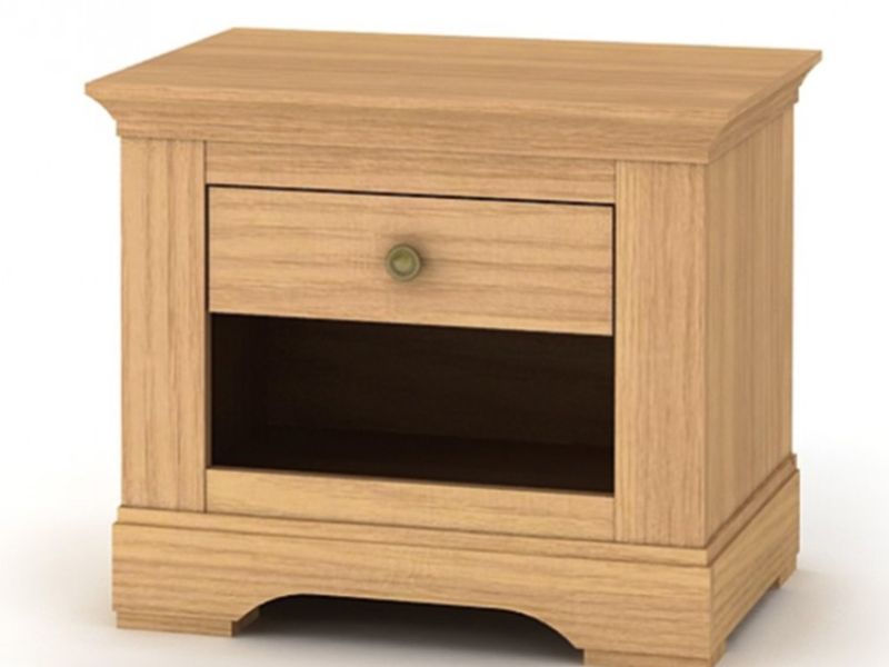 GFW Henley Lamp Table in Oak Effect