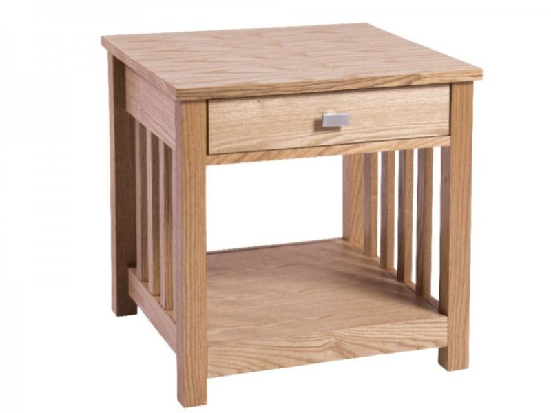 GFW Royal Oak Lamp Table in Oak Effect