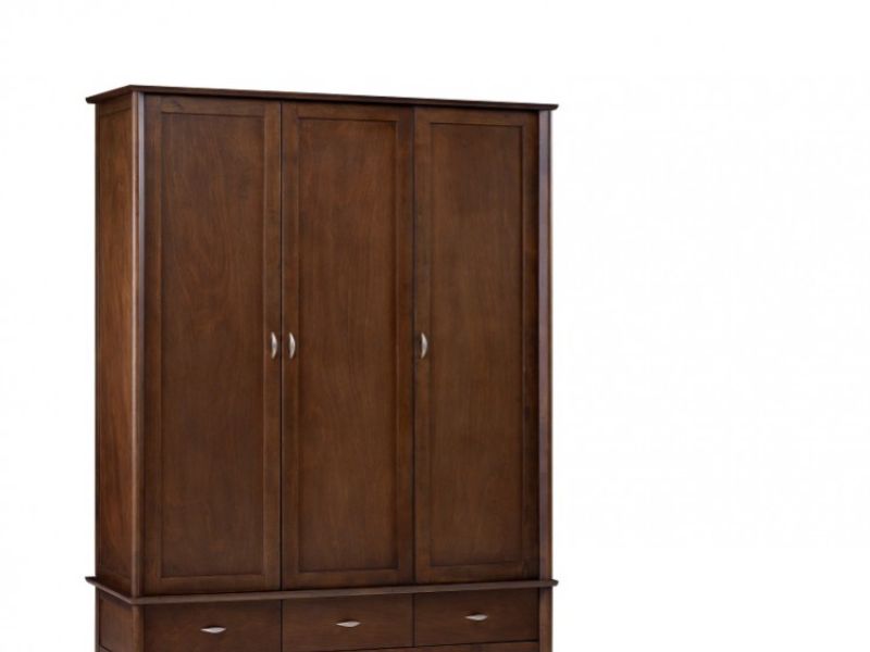 Julian Bowen Minuet Wenge 3 Door Wardrobe