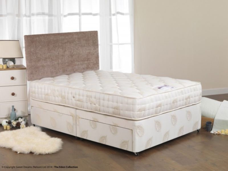 Sweet Dreams Harp 3ft Single Open Coil Sprung Divan Bed