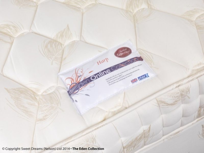 Sweet Dreams Harp 5ft Kingsize Open Coil Sprung Divan Bed