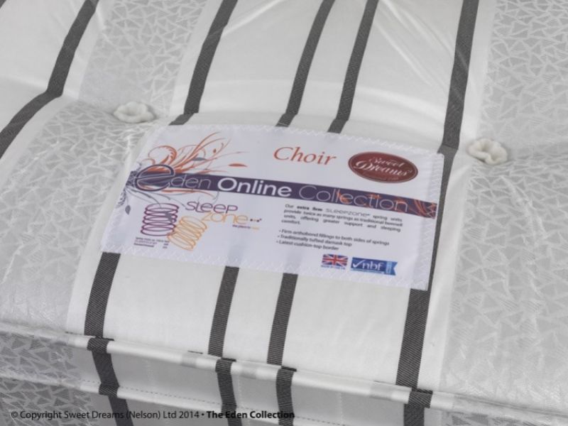 Sweet Dreams Choir 3ft Single Sleepzone Mattress