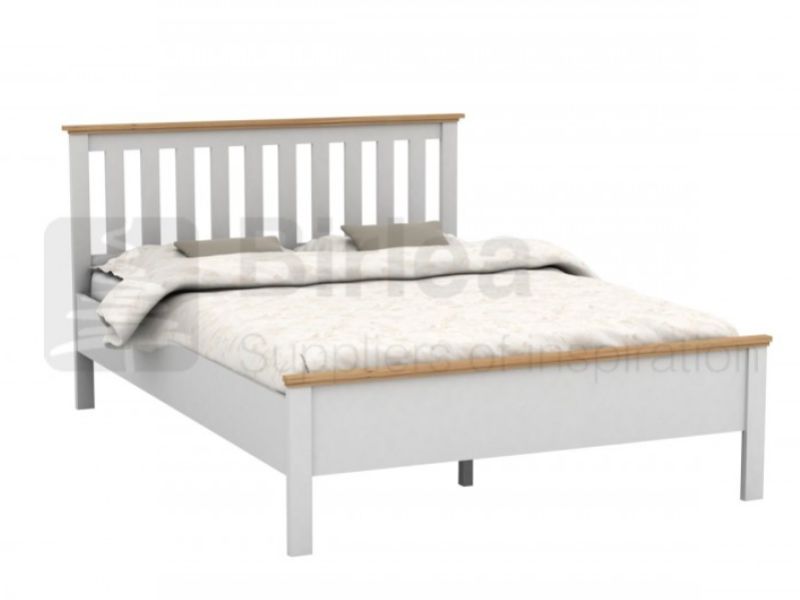 Birlea Richmond 4ft6 Double White Wooden Bed Frame