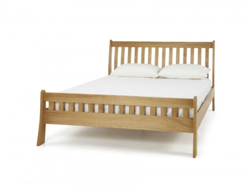 Serene Colchester 4ft6 Double Oak Bed Frame