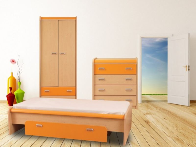 Sweet Dreams Satsuma 3ft Single Wooden Bed Frame