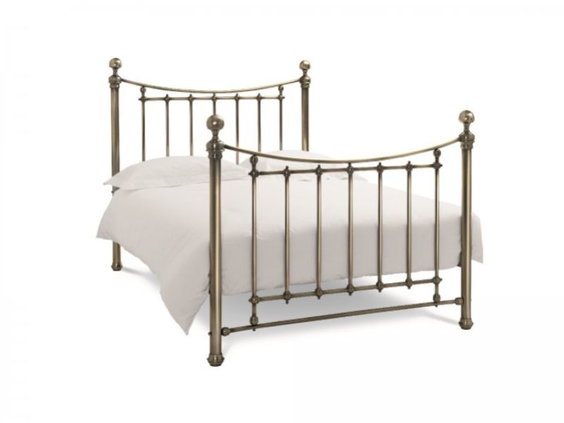 Bentley Designs Isabelle 4ft6 Double Brass Metal Bed Frame