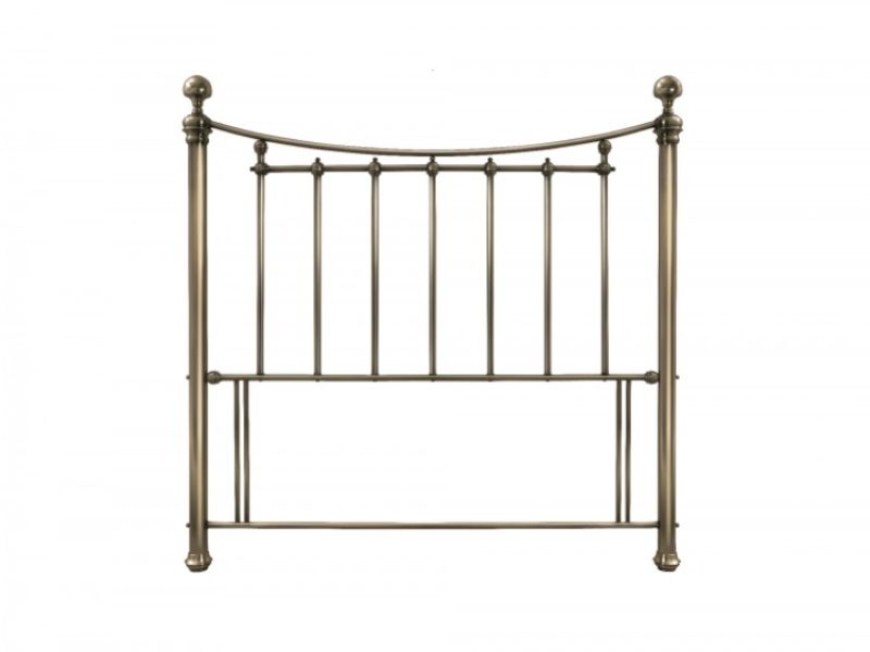 Bentley Designs Isabelle 5ft Kingsize Brass Metal Headboard