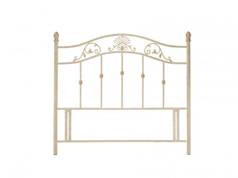 Bentley Designs Angelica 5ft Kingsize Metal Headboard