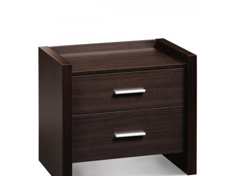 Julian Bowen Havana Wenge 2 Drawer Bedside