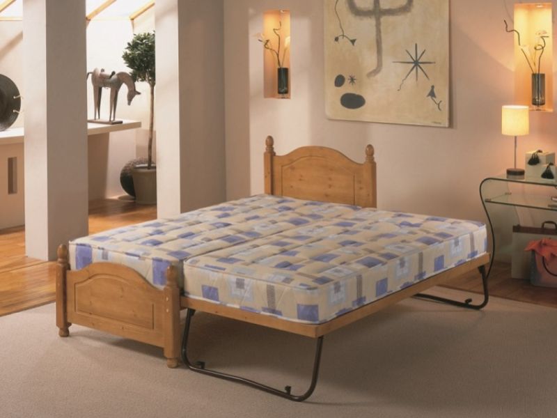 Airsprung Columbia 3ft Single Wooden Guest Bed