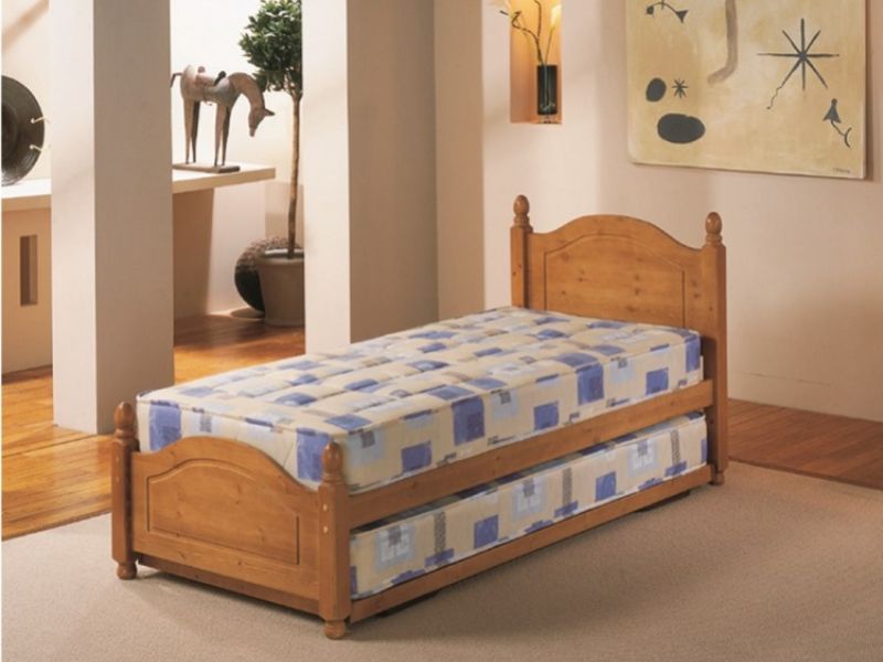 Airsprung Columbia 2ft6 Small Single Wooden Guest Bed