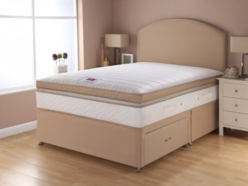 Airsprung Catalina Pocket Box Top 5ft Kingsize Divan Bed