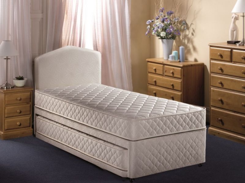 Airsprung Quattro 2ft6 Small Single Divan Guest Bed