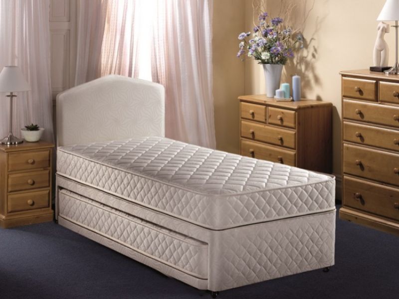 Airsprung Quattro 2ft6 Small Single Divan Guest Bed by Airsprung Beds