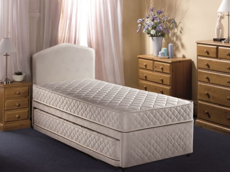 Airsprung Quattro 3ft Single Divan Guest Bed