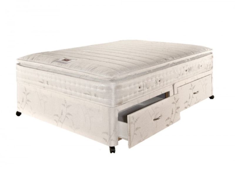 Airsprung Symphony 1700 4ft6 Double Pillow Top Divan Bed
