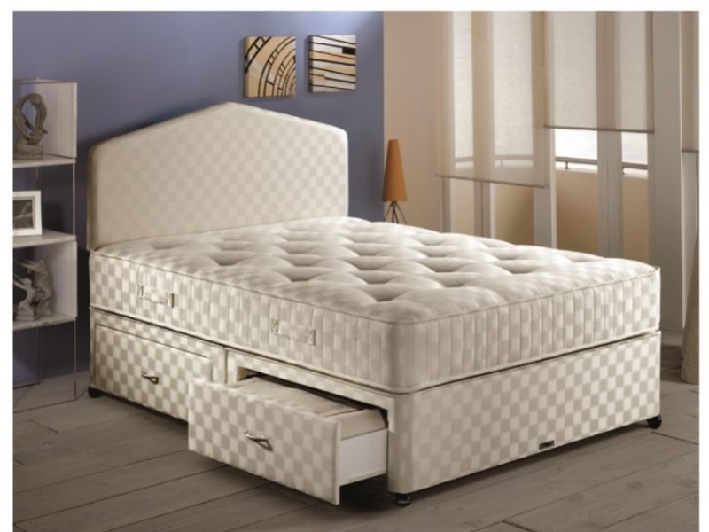 Airsprung Ortho Pocket 1200 4ft6 Double Divan Bed