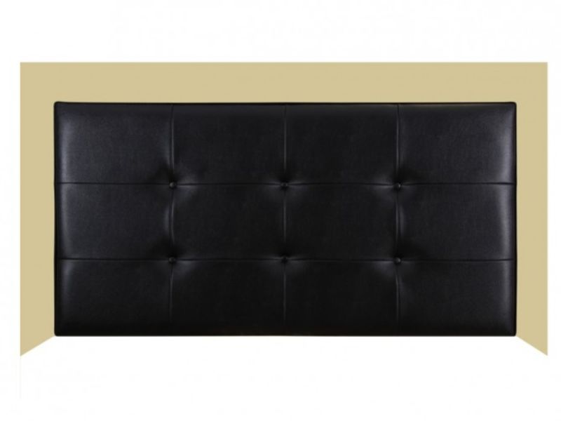 Airsprung Utah 5ft Kingsize Faux Leather Headboard (Choice Of Colours)