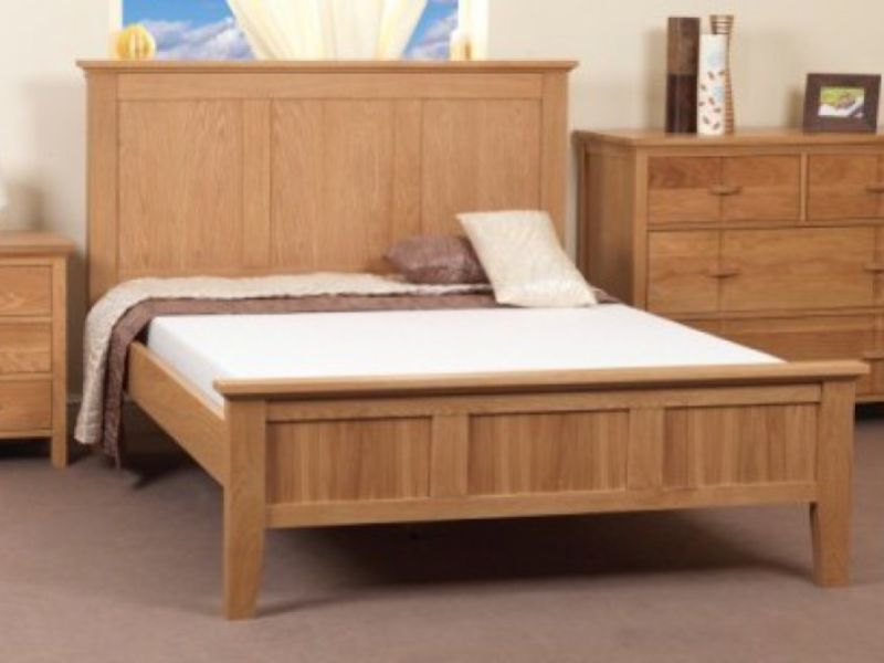 Sweet Dreams Robin 4ft 6 Double Bed Frame in Oak