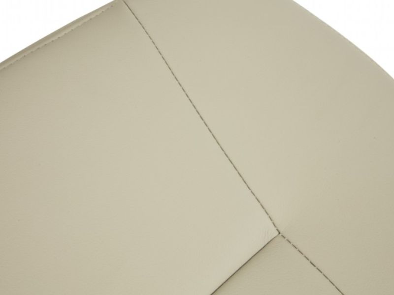 Serene Risor Taupe Bonded Leather Recliner Chair