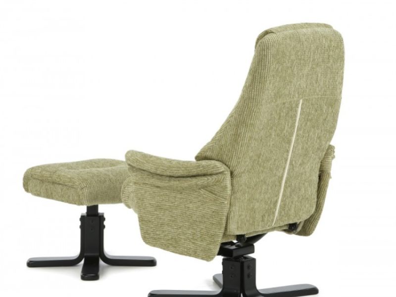 Serene Mysen Mint Fabric Recliner Chair
