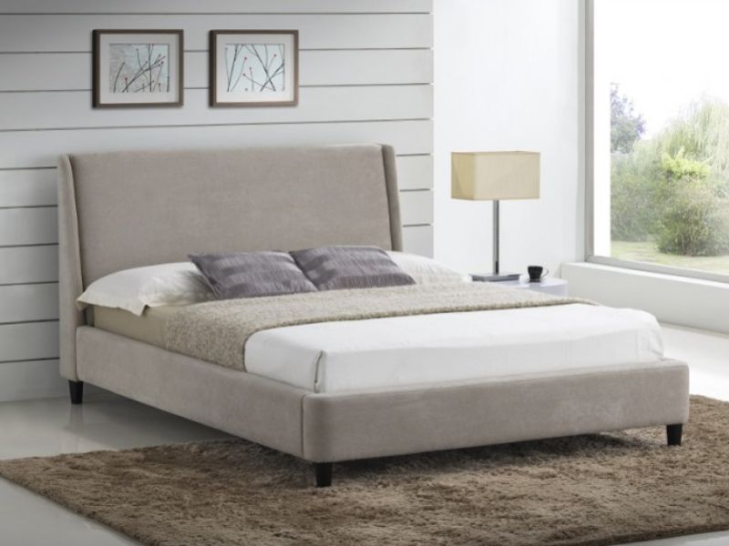Time Living Edburgh 4ft6 Double Sand Fabric Bed Frame