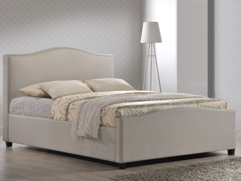 Time Living Tuxford 4ft6 Double Sand Fabric Bed Frame