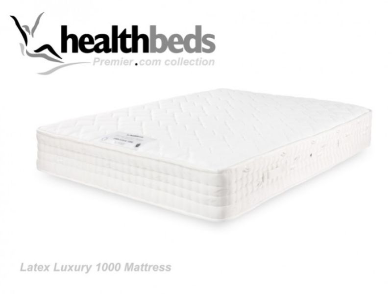 Healthbeds Latex Luxury 1000 2ft6 Small Single Mattress