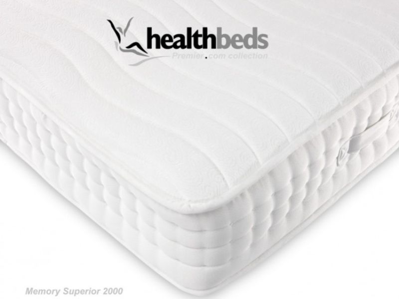Healthbeds Memory Superior 2000 4ft6 Double Mattress