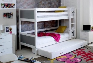 3 full outlet size bunk beds