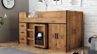 Small double mid sleeper online beds for adults