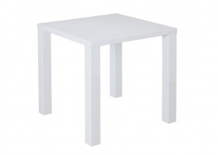 Small white sale gloss kitchen table