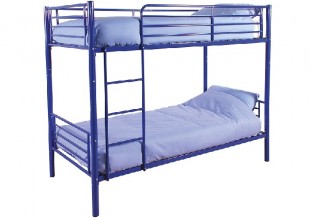 Gfw Florida Blue Metal Bunk Bed By, Red Yellow Blue Metal Bunk Bed