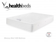 Healthbeds Memory Med 1400 2ft6 Small Single Mattress Thumbnail