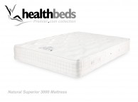 Healthbeds Natural Superior 3000 4ft Small Double Divan Bed Thumbnail