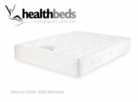 Healthbeds Natural Ortho 2000 2ft6 Small Single Mattress Thumbnail