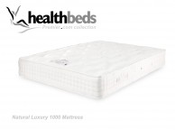 Healthbeds Natural Luxury 1000 Pocket 2ft6 Small Single Divan Bed Thumbnail