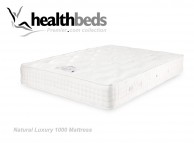 Healthbeds Natural Luxury 1000 Pocket 3ft Single Divan Bed Thumbnail