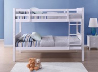 Birlea Dakota 3ft Single White Wooden Bunk Bed Thumbnail