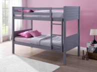 Birlea Dakota 3ft Single Grey Wooden Bunk Bed Thumbnail