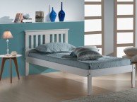 Birlea Salvador 3ft Single White Wash Wooden Bed Frame Thumbnail