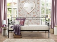 Birlea Lyon 3ft Single Black Metal Day Bed Thumbnail