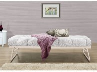 Birlea Trundle Guest Under Bed in Cream Metal Thumbnail